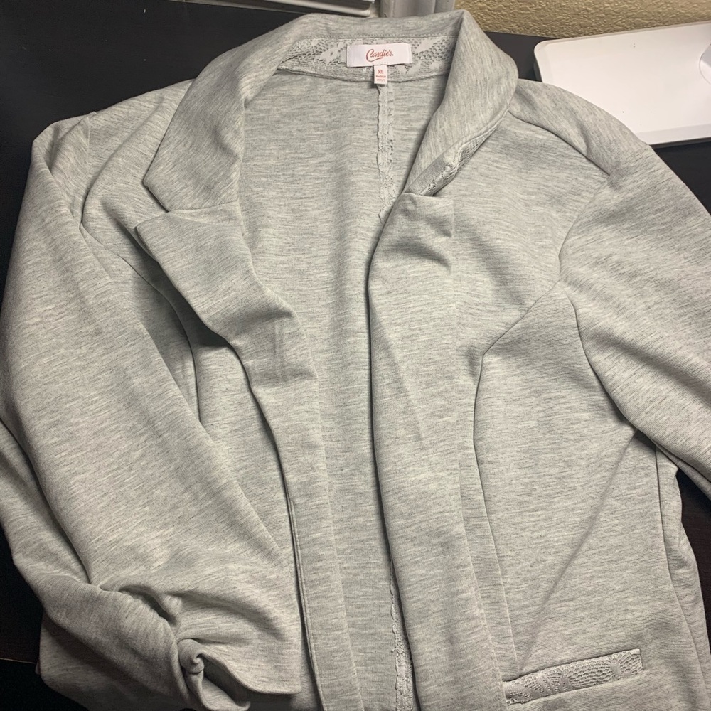 Candie’s Blazer Grey Women’s
